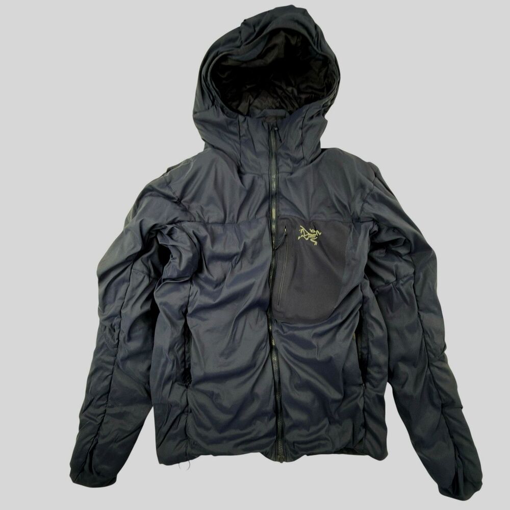 Arc'teryx Proton LT Hoody Jacket Men Medium Navy Blue Lightweight Breathable